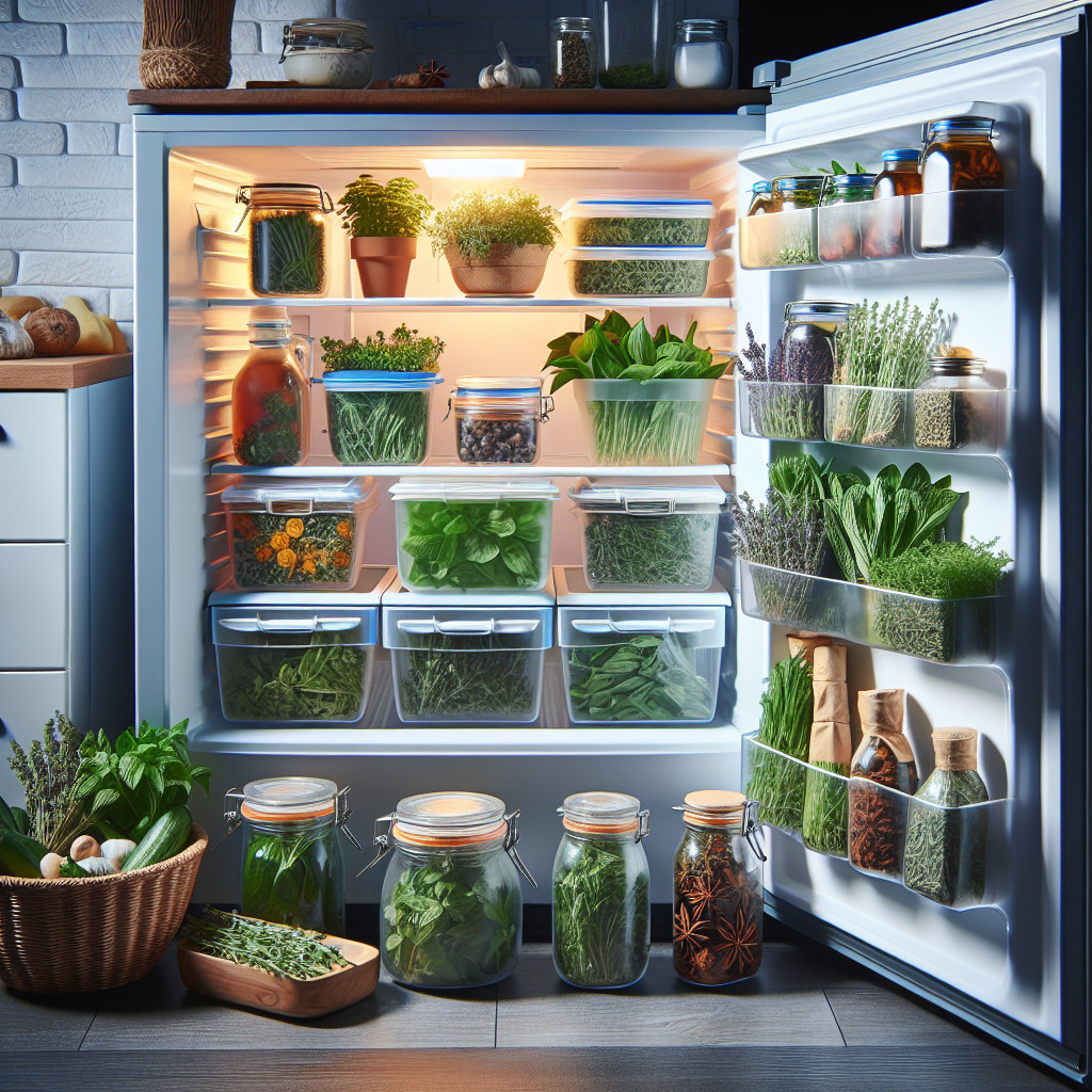 Jak przechowywać świeże zioła w lodówce, by wydłużyć ich trwałość?