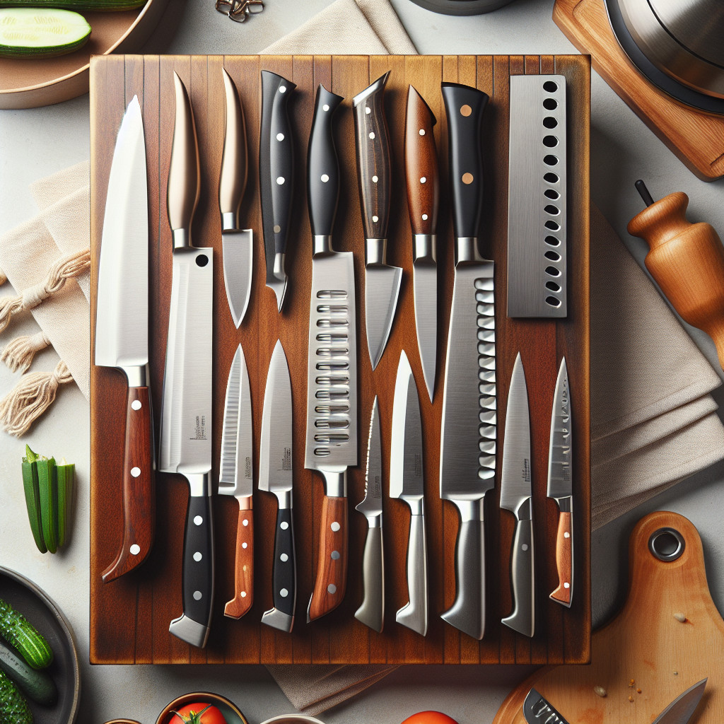 Zestawy noży kuchennych: Noże do krojenia grzybów - dlaczego są wyjątkowe?